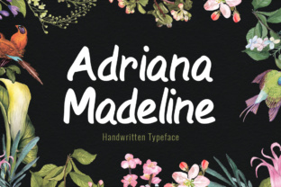 Adriana Madeline: The Handwritten Font That Builds Trust