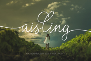 Aisling: The Romantic Script Font for Whimsical Campaigns