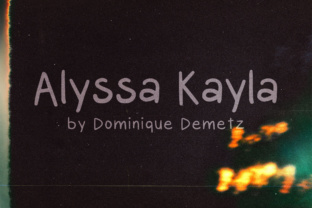 Alyssa Kayla: A Genuine Handwritten Typeface for Playful Brand Identity