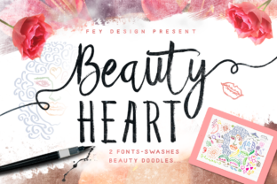 Beauty Heart: The Perfect Script Font for Handmade Labels and Prints