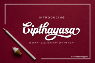 Cipthayasa: The Elegant Script Font for Handmade Branding