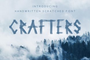 Crafters: A Handwritten Typeface for Authentic Brand Identity