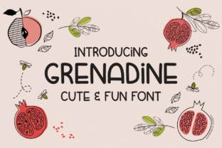 Grenadine: A Playful Script Font for Editorial Design