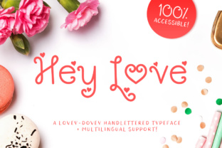 Hey Love: The Handwritten Typeface for Authentic Small Business Branding