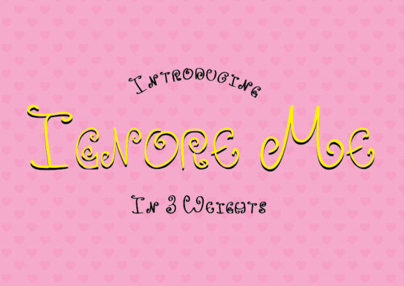 Ignore Me: The Script Amp Typeface for Editorial Design