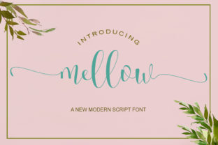 Mellow: The Modern Script Font for Elegant Brand Identity