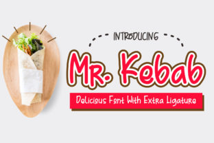 Mr. Kebab: A Creative Font for Standout Campaign Design