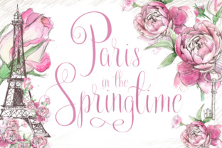 Paris in the Spring: A Delicate Typeface for Editorial Elegance