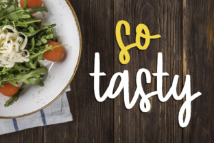 So Tasty: The Perfect Script Font for Handmade Labels and Branding