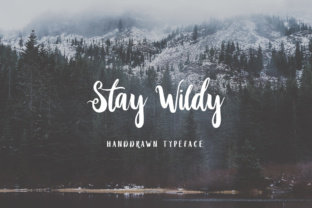 Stay Wildy: The Perfect Handwritten Script Font for Crafters