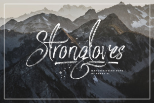 Strongloves: The Premium Script Typeface for Polished Brand Identity