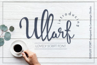 Ullarf: The Elegant Script Typeface for Modern Editorial Design