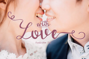 With Love Typeface Review: Elevating Social Campaigns with Elegant Script Design